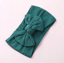Load image into Gallery viewer, Top Knot Bow Headbands