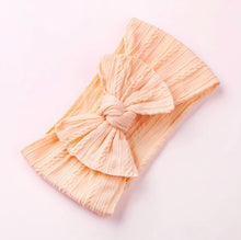 Load image into Gallery viewer, Top Knot Bow Headbands