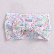 Load image into Gallery viewer, Top Knot Bow Headbands