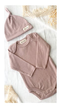 Load image into Gallery viewer, Long Sleeved Romper - Light Rose Beige