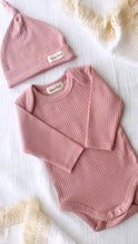 Load image into Gallery viewer, Long Sleeved Romper - Dusty Pink