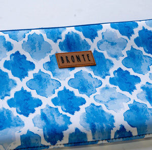 Moroccan Blue Neoprene Wet Bag