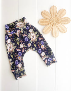 Leggings- Navy Floral