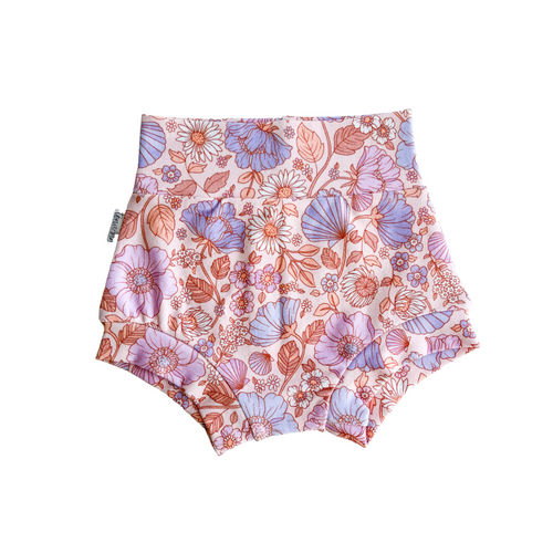Lilac Daisy Shell Bummies