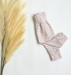Leggings - Pink Daisy